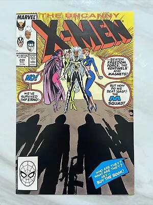 Buy Uncanny X-Men #244 (1989) High Grade! 1st Appearance Of Jubilee X-Men ‘97 🔑🔥 • 23.98£
