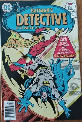 Buy Batman Detective Comics #466 DC 1976 Comic Book • 7.91£