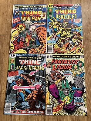 Buy Marvel Two-In-One 12, 44, 48 & Fantastic Four 208 Marvel Bronze Age • 4.99£