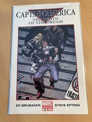 Buy Captain America 25 (2006) - Marvel Comics Key Death CA – VFN- • 2.99£