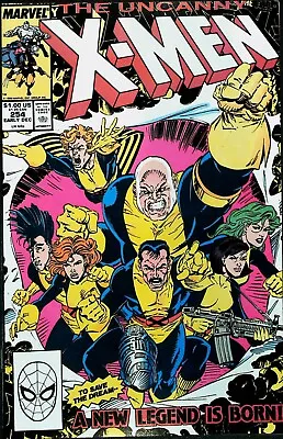 Buy Uncanny X-Men #254 Vol 1 (1989) - High Grade • 5.52£