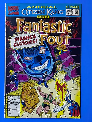 Buy Fantastic Four Annual #25 (marvel 1992) 1st Chronopolis & Anachronauts | Vf 8.0 • 15£