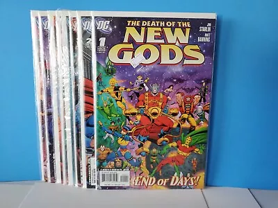 Buy Death Of The New Gods #1-8 - Complete Jim Starlin Series - DC Comics 2007 • 9.53£