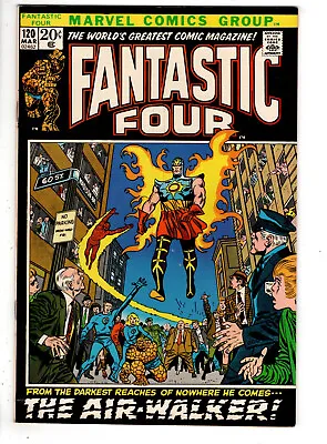 Buy Fantastic Four #120 (1972) - Grade 8.0 - 1st Appearance Of Air-walker! • 78.99£