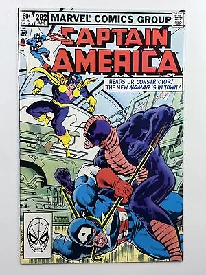 Buy Captain America #282 (1983) 1st App. Nomad (Jack Monroe) In 9.4 Near Mint • 17.73£