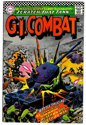 Buy G. I. COMBAT #124 In FN/VF Condition 1967 DC Silver Age WAR Comic • 31.62£
