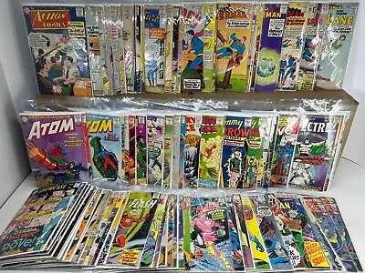Buy DC COMICS 60'S PACKAGE DEAL SUPERMAN, SHOWCASE, MORE! 89 BKS, FEW DUPES (s 14311 • 1,973.40£