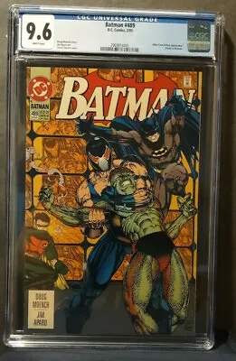Buy Batman 489   CGC 9.6 NM+  W/ PAGES  N/CASE • 48.20£