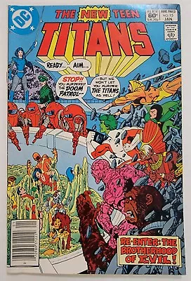 Buy New Teen Titans 15 VF/NM Newsstand 1980 The New Brotherhood Of Evil George Perez • 11.89£
