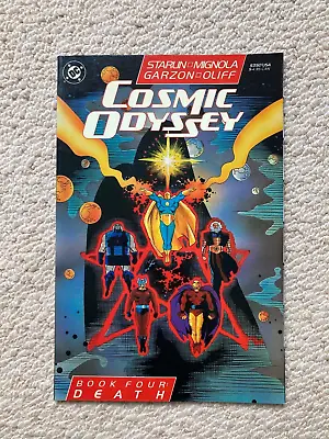 Buy Cosmic Odyssey Book 4 Starlin, Mignola (Batman, Superman, New Gods, Darkseid) DC • 3.99£