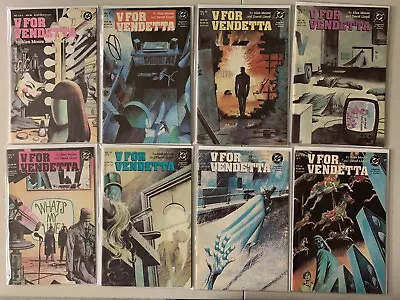 Buy V For Vendetta Set #1-10 10 Diff 8.5 (1988-89) • 79.06£