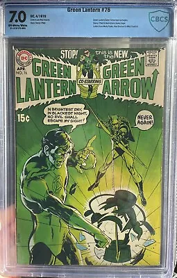 Buy GREEN LANTERN #76 (1970) Neal Adams Cover First Bronze Age Comic 7.0 • 454.60£