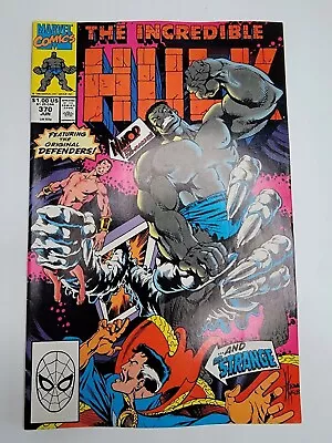 Buy The Incredible Hulk #370 June 1990 Marvel Comics Bagged Boarded Comic Book • 5.65£
