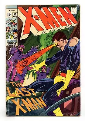 Buy Uncanny X-Men #59 GD/VG 3.0 1969 • 34.16£
