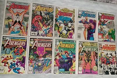 Buy 1981-1984 The Avengers Comics Lot Of 10, #213 #218-#220 #222 #223 #225-#227 #249 • 19.30£