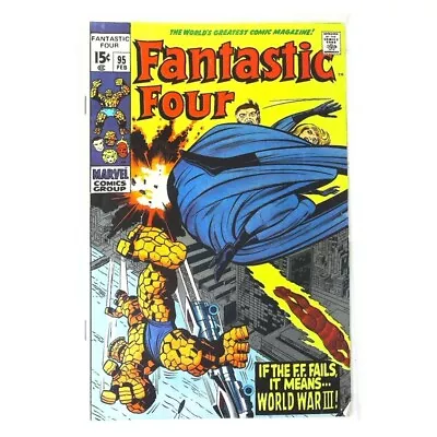 Buy Fantastic Four (1961 Series) #95 In Fine + Condition. Marvel Comics [t/ • 36.17£