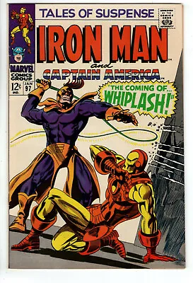 Buy Tales Of Suspense #97 (1968) - Grade 7.5 - Featuring Whiplash And Black Panther! • 94.87£