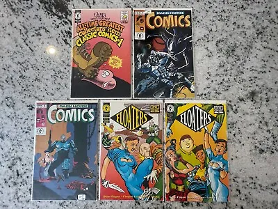 Buy 5 Comics Floaters # 1 2 + Dark Horse Comics # 2 3 + Nina's ItemClassic 1 NM RH17 • 4.78£