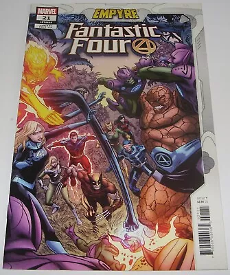 Buy Fantastic Four No 21 Marvel Comic Limited Variant Cover September 2020 Empyre • 3.99£