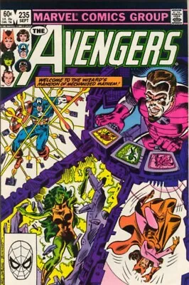 Buy AVENGERS #235 VG, Direct Marvel Comics 1983 Stock Image • 2.38£
