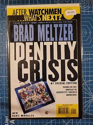 Buy Identity Crisis #1f 8.0+ Variant Dc Comic Book M-241 • 2.80£