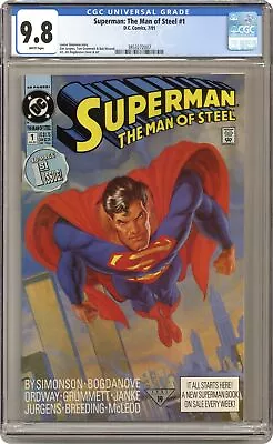 Buy Superman The Man Of Steel #1 CGC 9.8 1991 3853272007 • 87.95£
