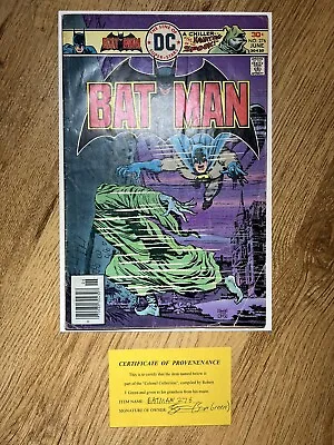 Buy Batman #276 (1976) Part Of The “Colonel Collection” With COA, D.C. Comics VG • 15£