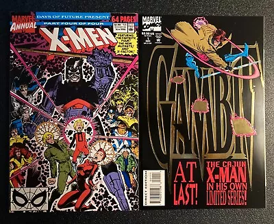 Buy X-Men Annual 14 & Gambit 1 Black Gold - Lot Of 2 Comics • 36.11£