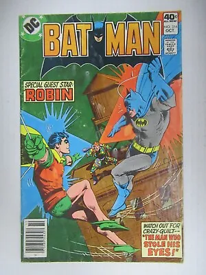 Buy 1979 DC Comics Batman #316 Dick Giordano Crazy Quilt Robin • 10.47£