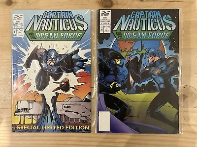 Buy Captain Nauticus And The Ocean Force Comics #1-2 National Maritime Center • 14.95£