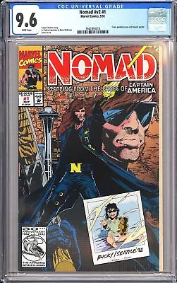 Buy Nomad V2 1 CGC 9.6 1992 3941093016 Triple Gatefold Cover Bucky! • 55.94£