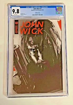 Buy Ultra Rare John Wick #2 (b Cover) Comic Book Cgc9.8 Top Graded Copy • 599.64£