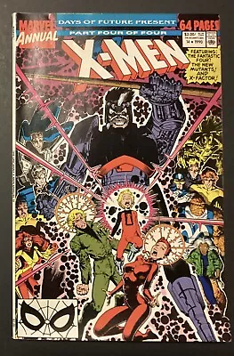 Buy X-MEN Annual #14; First (Cameo) Appearance Gambit, Art Adams, 1990, F/VF • 31.77£