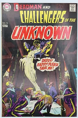 Buy 1970 DC Comic DEADMAN & THE CHALLENGERS OF THE UNKNOWN 74 Neal Adams • 31.57£