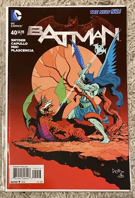 Buy Batman #40 3rd Print New 52 DC Comics 2015 Sent In A Cardboard Mailer • 3.99£