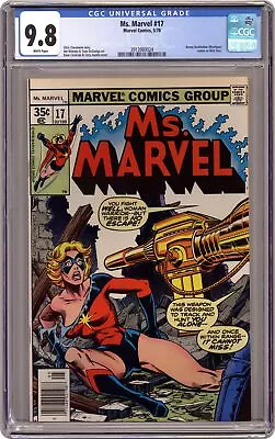 Buy Ms. Marvel #17 CGC 9.8 1978 3913980024 • 305.63£