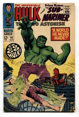 Buy Tales To Astonish #95 1967-hulk & Sub-mariner-marvel Vg/fn • 36.94£