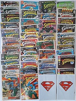 Buy Adventures Of Superman Lot: Issues Range From 424-510 + Annual 1 & 7 (47 Issues) • 158.06£