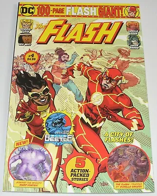 Buy The FLASH 100 Page Giant No 4 DC Comic From 2020 Green Arrow Blue Beetle Grodd • 3.99£