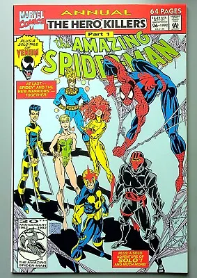 Buy Amazing Spider-Man Annual #26 ~ MARVEL 1992 ~ VENOM New Warriors VF/NM • 7.99£