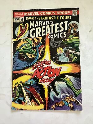 Buy Marvel’s Greatest Comics #54 Starring Fantastic Four Lee/Kirby • 5.60£