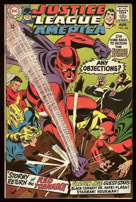 Buy Justice League Of America #64 DC 1968 (VF+) 1st SA Tornado! L@@K! • 130.60£