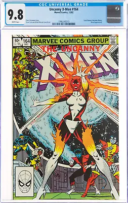 Buy Uncanny X-men #164 Cgc 9.8 White Pages Carol Danvers Becomes Binary  #1996246013 • 144.73£