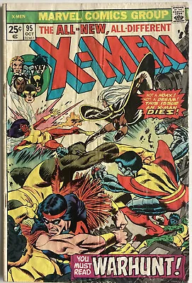 Buy X-Men #95 October 1975 Death Of Thunderbird Major X-Men Key 🔑🔥Chris Claremont • 124.99£