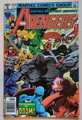 Buy AVENGERS #189, Byrne-c/a, FN+ 6.5, Hawkeye Vs. Deathbird! Marvel 1979 • 2.36£