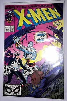 Buy The Uncanny X-Men #248 - 1st Jim Lee Issue Marvel Comics September 1989  • 4.25£