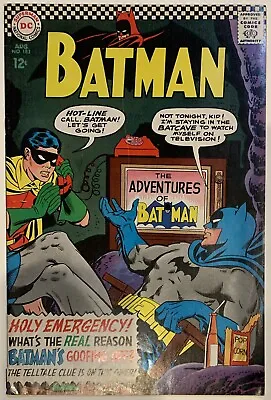 Buy (1966) BATMAN #183 2nd POISON IVY Appearance! Key Issue! Nice Grade • 119.92£