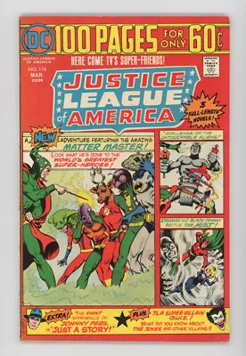 Buy Justice League Of America 116 Nice Shape 100-pager And Worst Joker Cover Ever • 19.28£