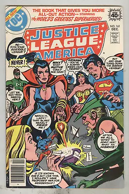 Buy Justice League Of America #161 December 1978 VG+ Zatanna • 4.80£