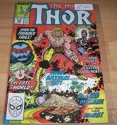 Buy Thor (1962-1996 1st Series ) #389...Published March 1988 By Marvel  • 8.95£